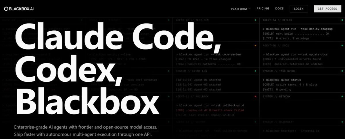 blackbox ai developer tool