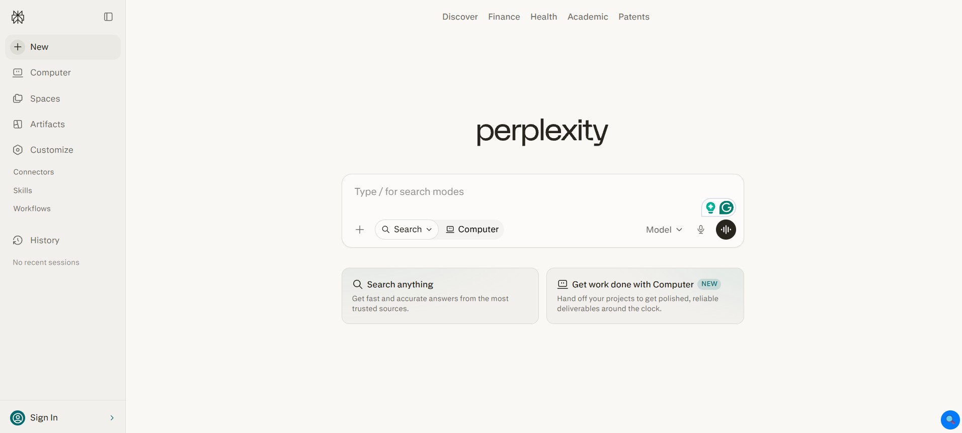 perplexity